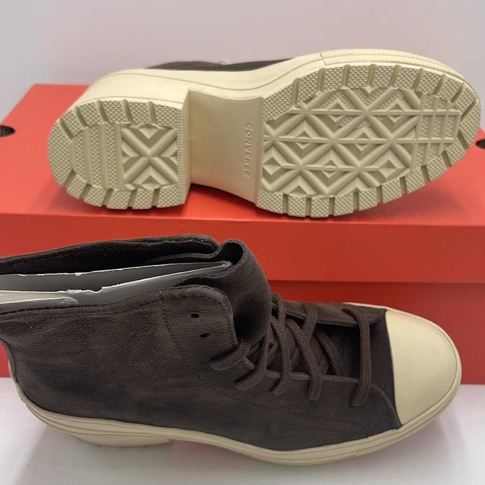 Converse WMNS CHUCK 70 DE LUXE HEEL HI FRESH BREW/FRESH BREW A11542C Platforms - Picture 3 of 16